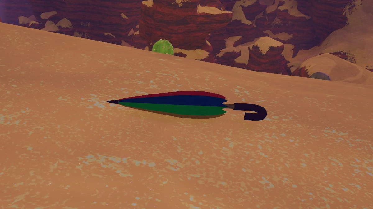 ピークでパラソルを見つけて使用する方法