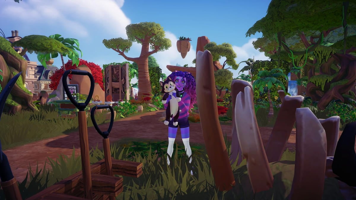 ディズニードリームライトバレーの太陽に照らされた場所の謎めいに骨の山の下