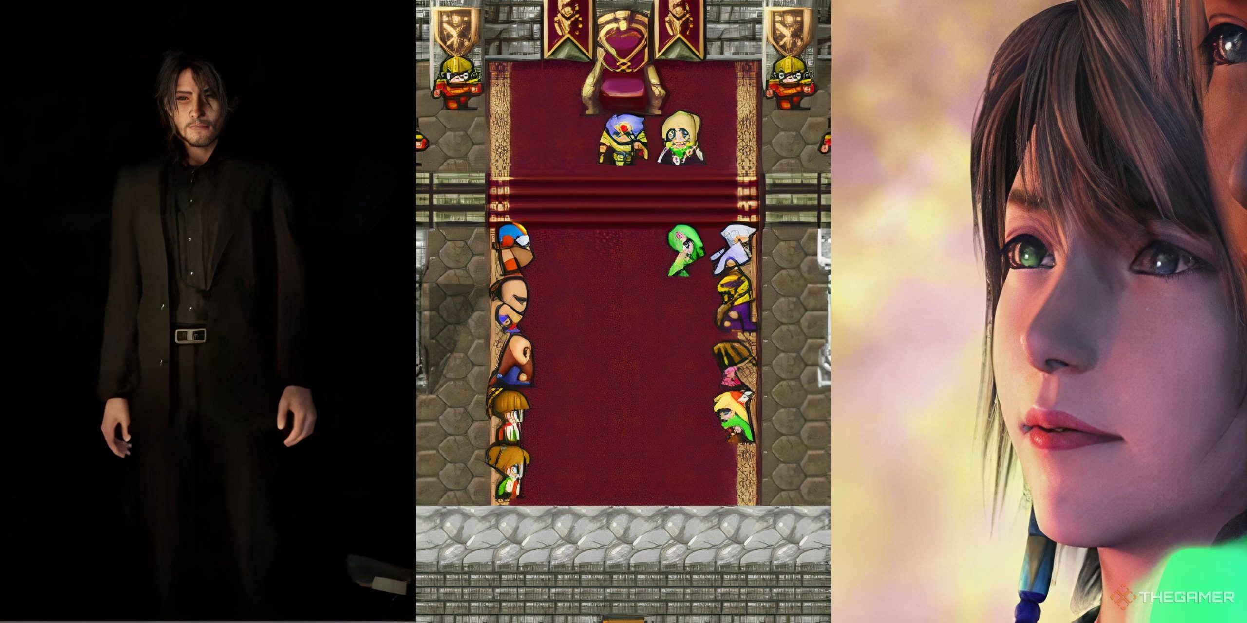 着陸を貼り付け、信じられないほどのエンディングを持っているファイナルファンタジーゲーム