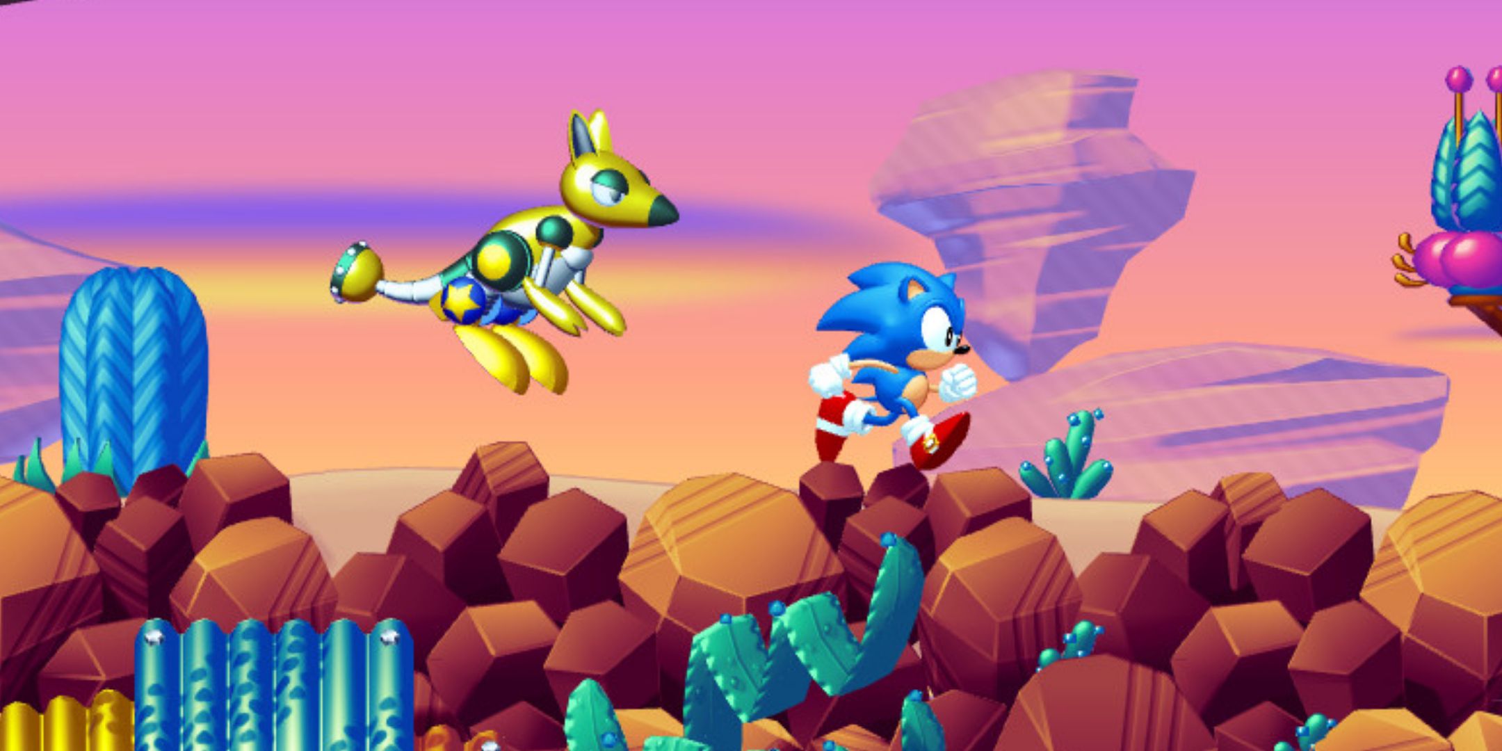 Sonic Mania Leadは、潜在的な廃棄された続編のプロトタイプのスクリーンショットを共有し、驚くほどに見えます