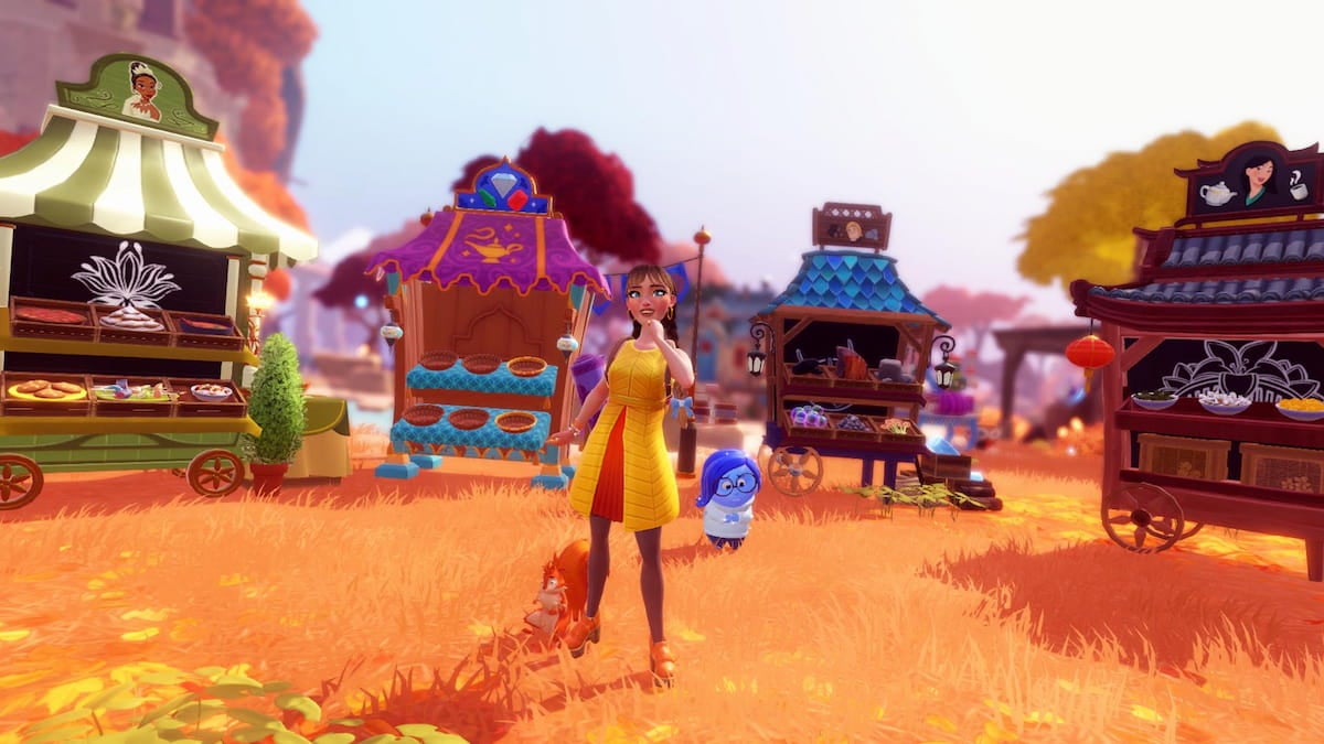 ディズニードリームライトバレーにDLC Worldsに屋台を置く方法