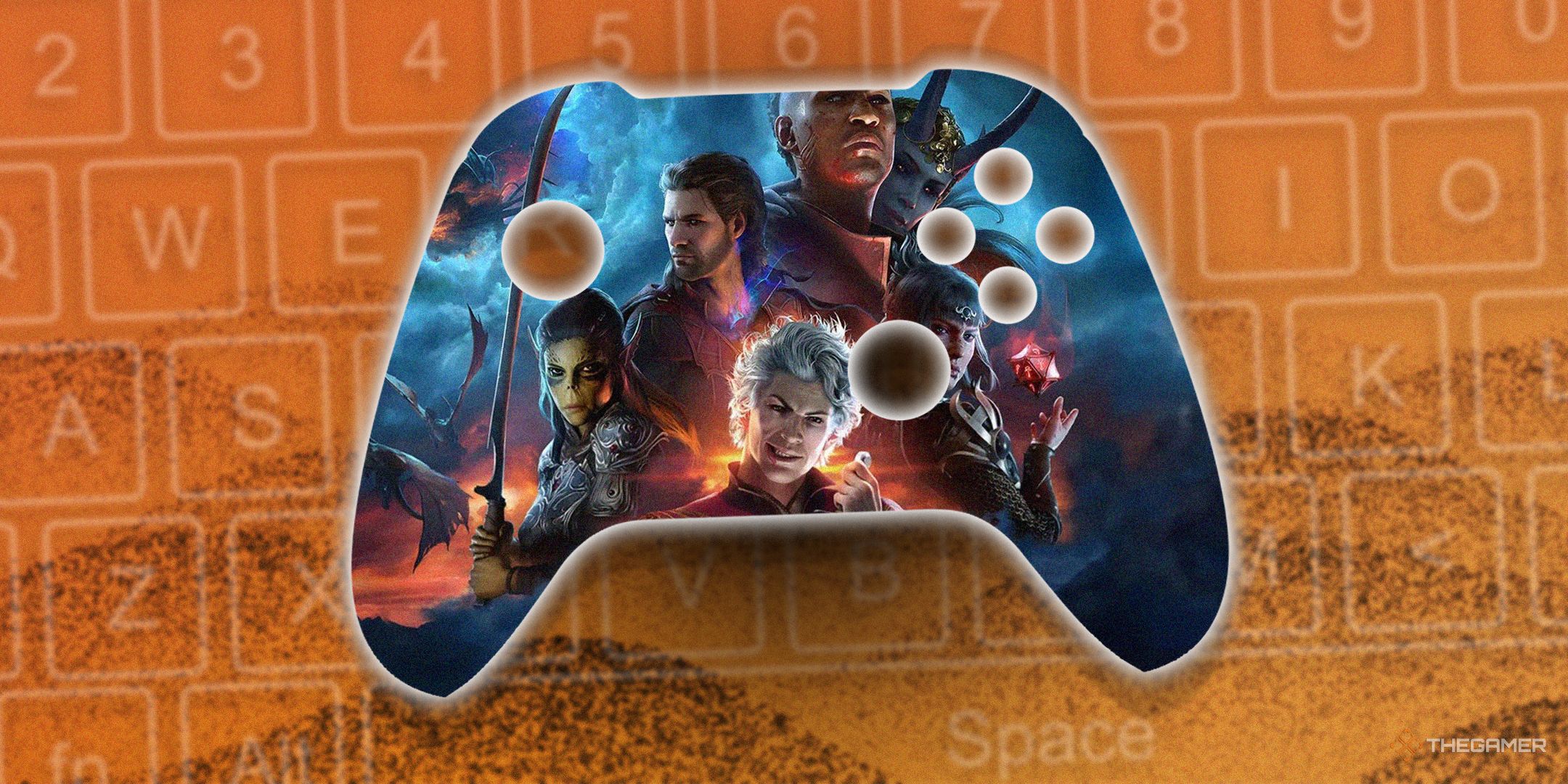 Baldur's Gate3はコントローラーの方が良いです、私と戦う