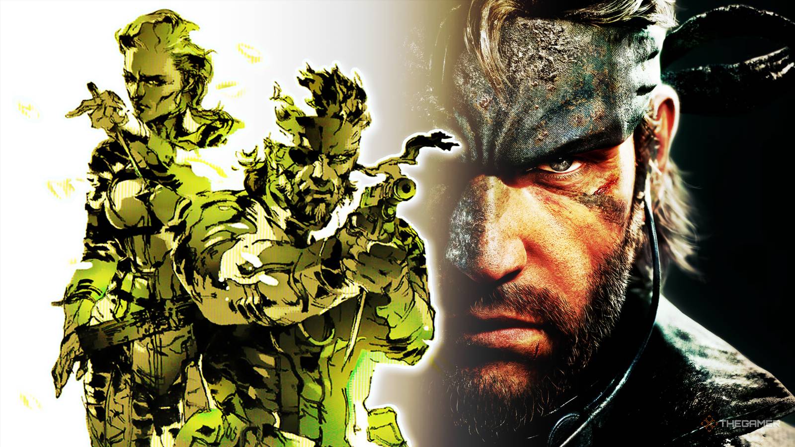 メタルギアソリッドデルタの最大の違い:スネークイーターとオリジナルゲーム