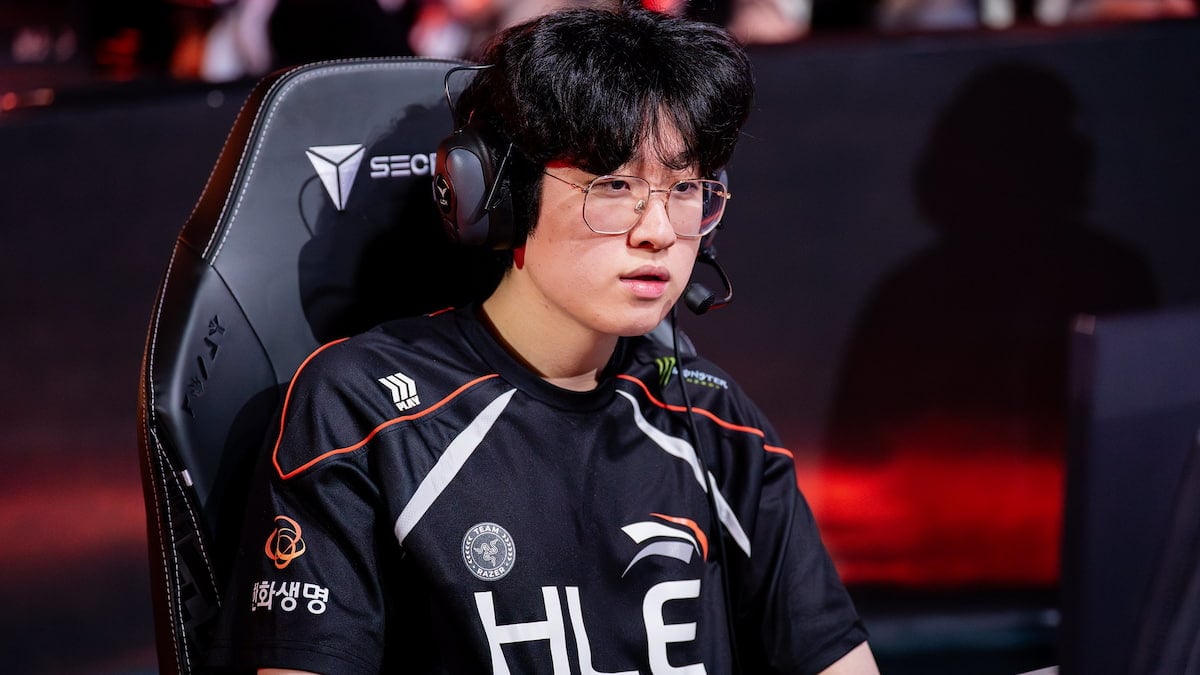 ゼウスは、彼のオフメタレクサイトップレーンピックはLECに触発されたと言います