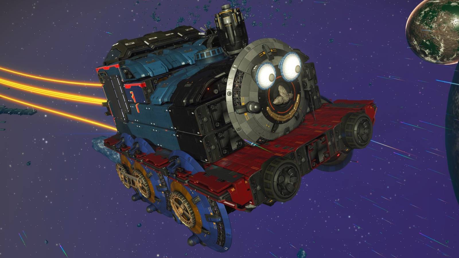 マンズスカイプレイヤーはすでに非常に呪われたコルベットを構築することができませんでした