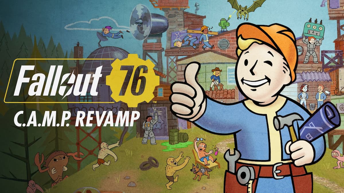 フォールアウト76パッチ62注：キャンプの改良、競技など