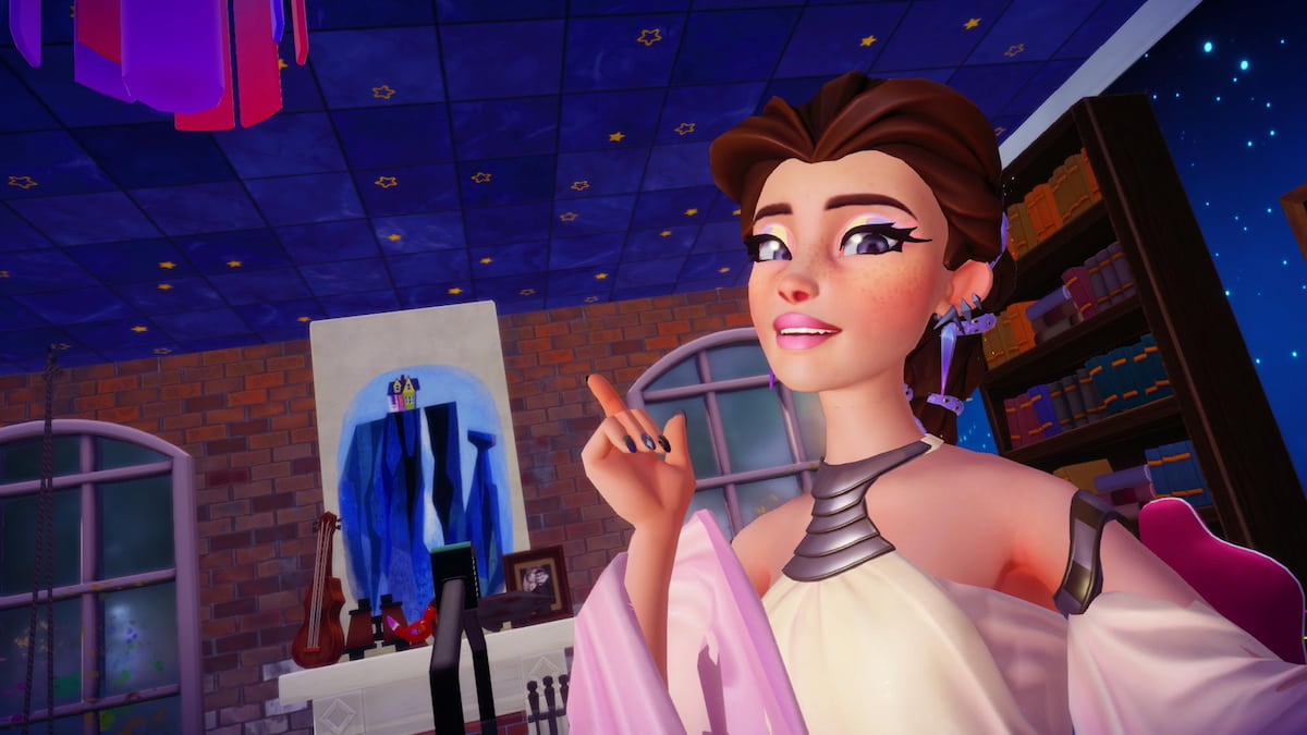 ディズニードリームライトバレーの天井のテクスチャを変更する方法