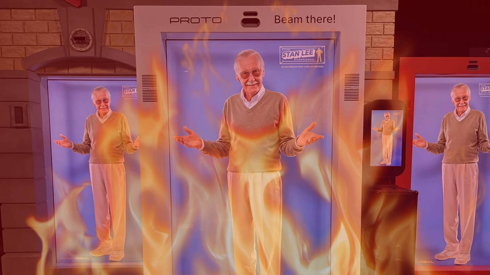 La Comic-ConのStan Lee Hologramは悪魔であり、破壊しなければなりません