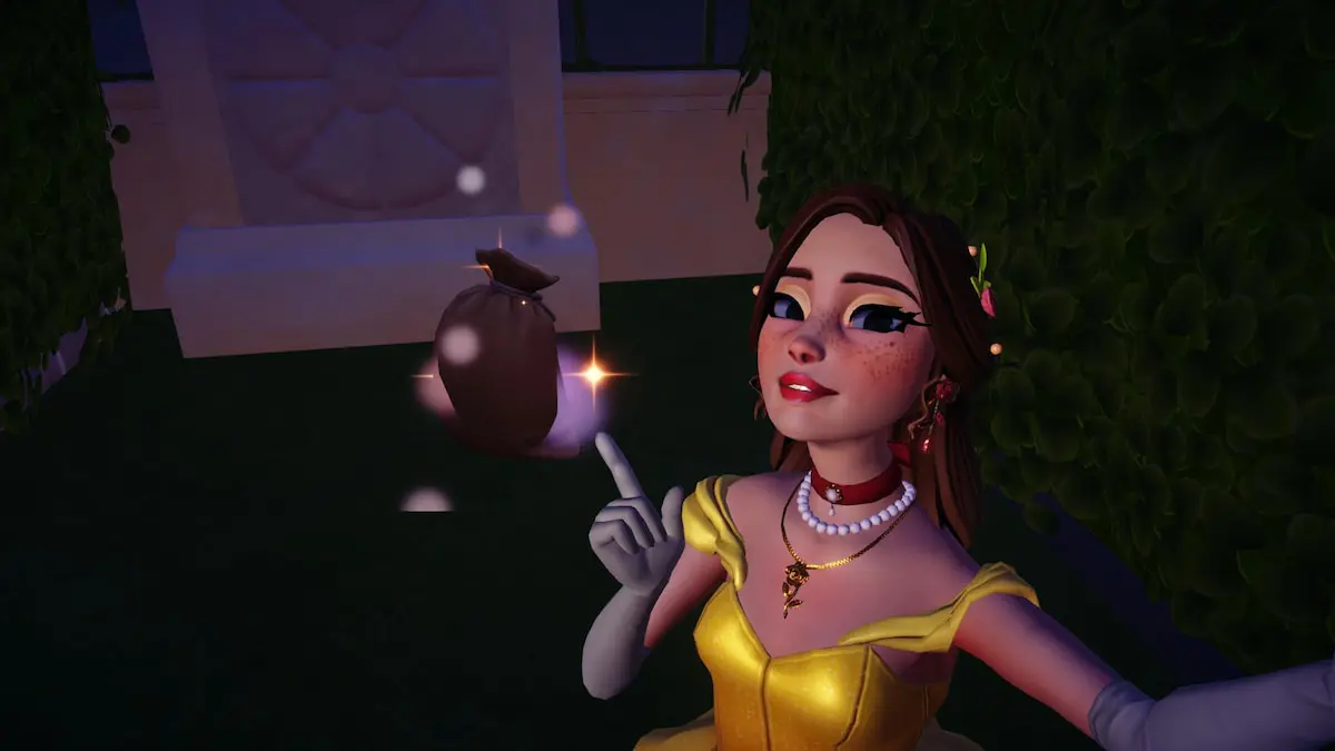 ディズニードリームライトバレーで城の残骸を見つける場所