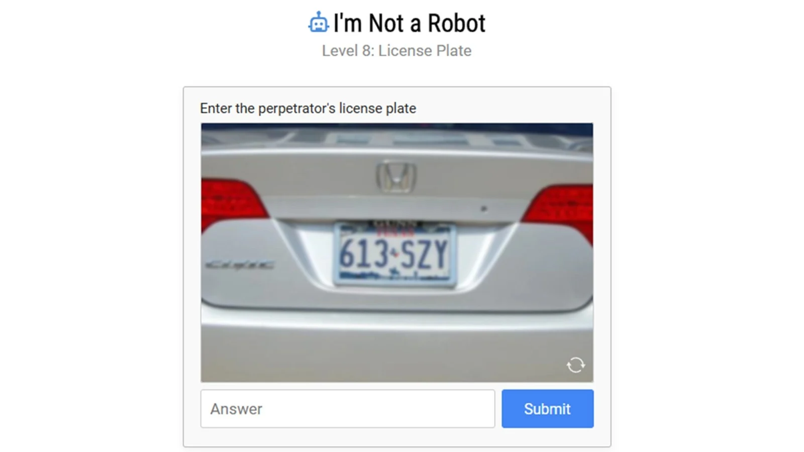 「I'm Not a Robot」レベル 8 をクリアする方法