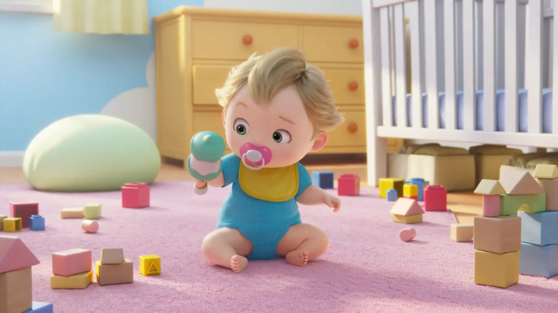 任天堂、この赤ちゃんのアニメーションは一体何ですか?