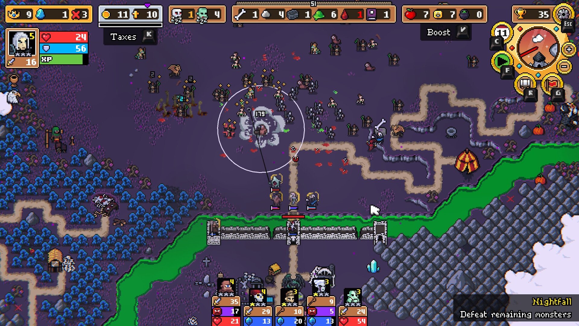 スーパーファンタジーキングダムで最初にロックを解除するヒーローはどれですか