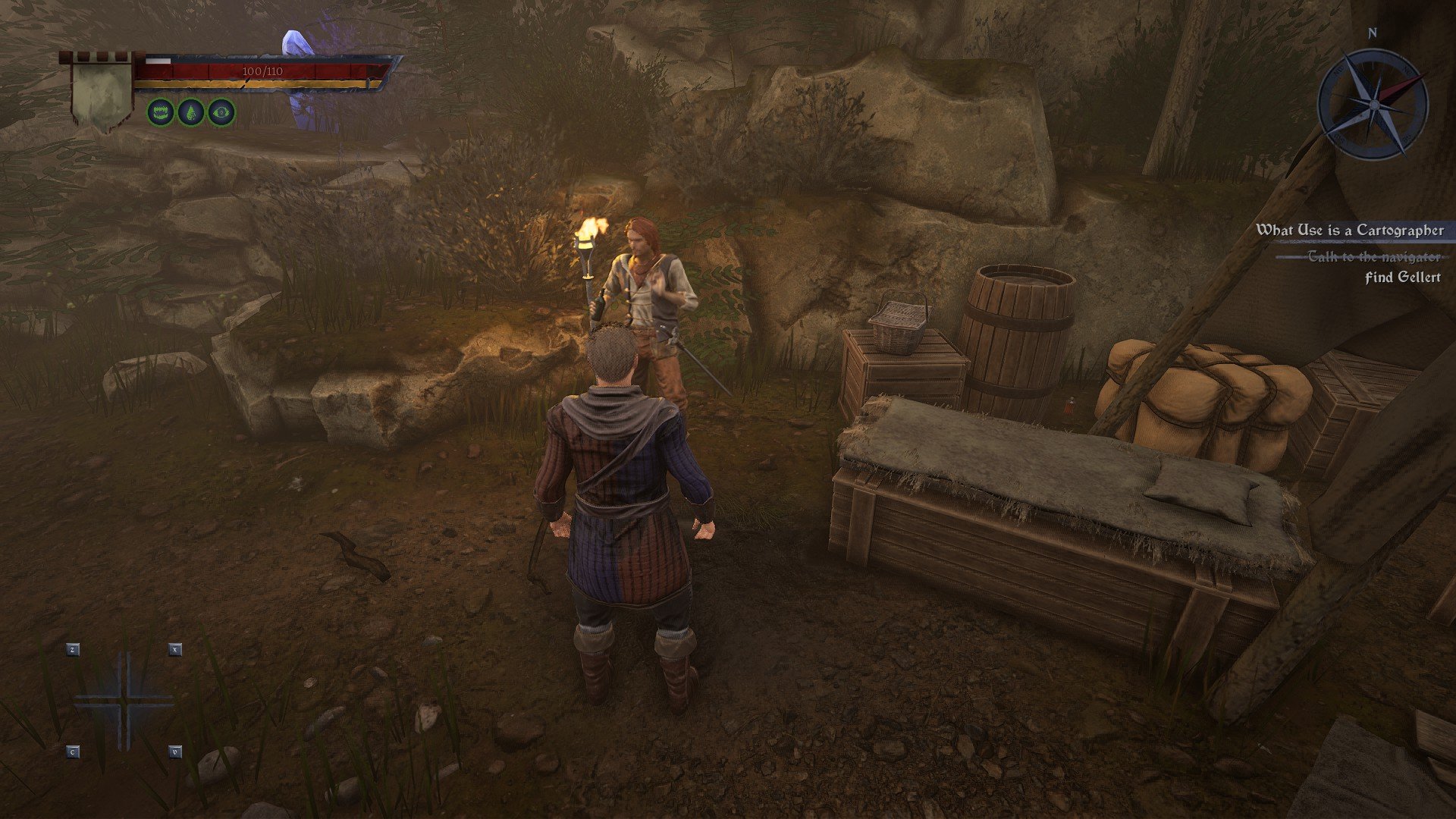 Of Ash and Steelでのマップの使用方法