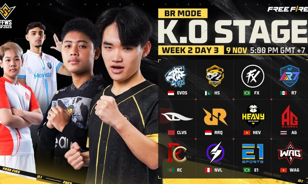 FFWS 2025 グローバル ファイナル ライブ ポイント テーブル ノックアウト 6 日目: FFWS 順位表はここで確認してください