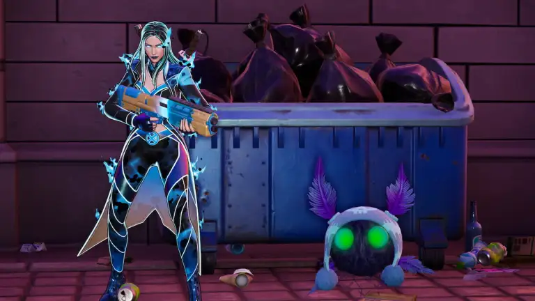 フォートナイト チャプター 7、シーズン 1 でゴミ箱を破壊してカスタム バトルバスのピースを見つけて収集する方法