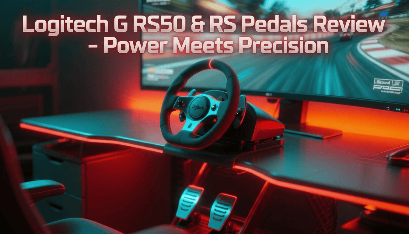 Logitech G RS50 &amp; RS ペダル レビュー: シミュレーションがついにリアルになったとき