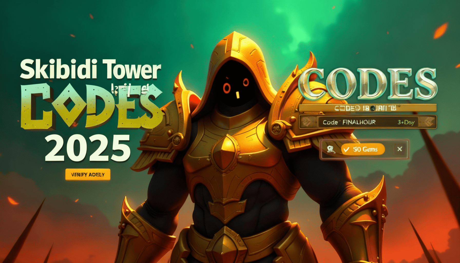 Skibidi Tower Defense コード 2025